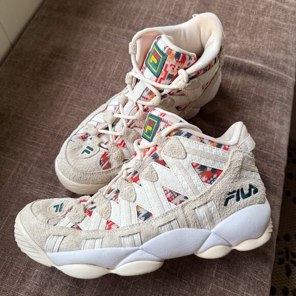 Men’s Fila StackHouse Spaghetti Gardenia | Orange Sneakers Sz 12 - Picture 1 of 9